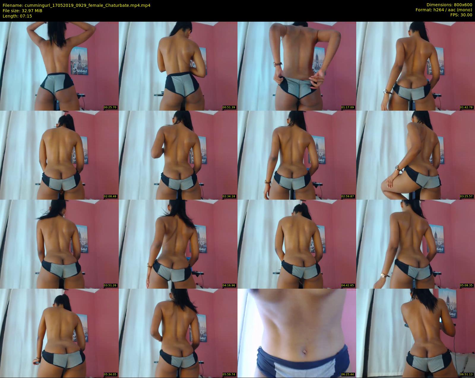 cummingurl — 8 minute Chaturbate couple cam show recording, 480p, May 17, 2019