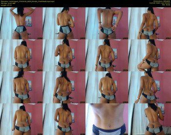 cummingurl — 8 minute Chaturbate couple cam show recording, 480p, May 17, 2019