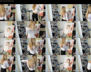 cutiepainter — 191 minute Chaturbate female cam show recording, 480p, May 17, 2019