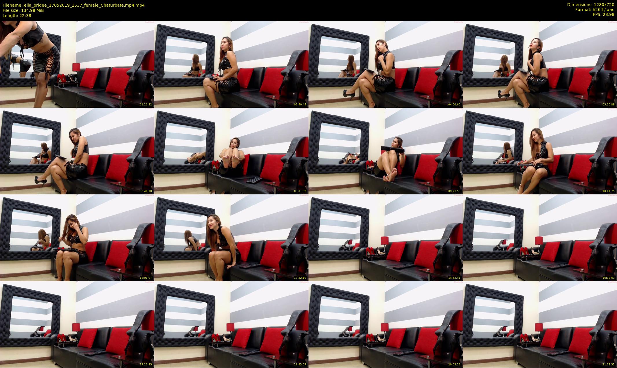 ella_pridee — 23 minute Chaturbate female cam show recording, 720p, May 17, 2019