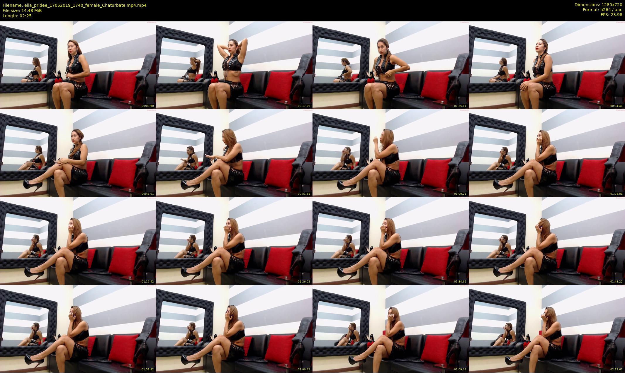 ella_pridee — 3 minute Chaturbate female cam show recording, 720p, May 17, 2019