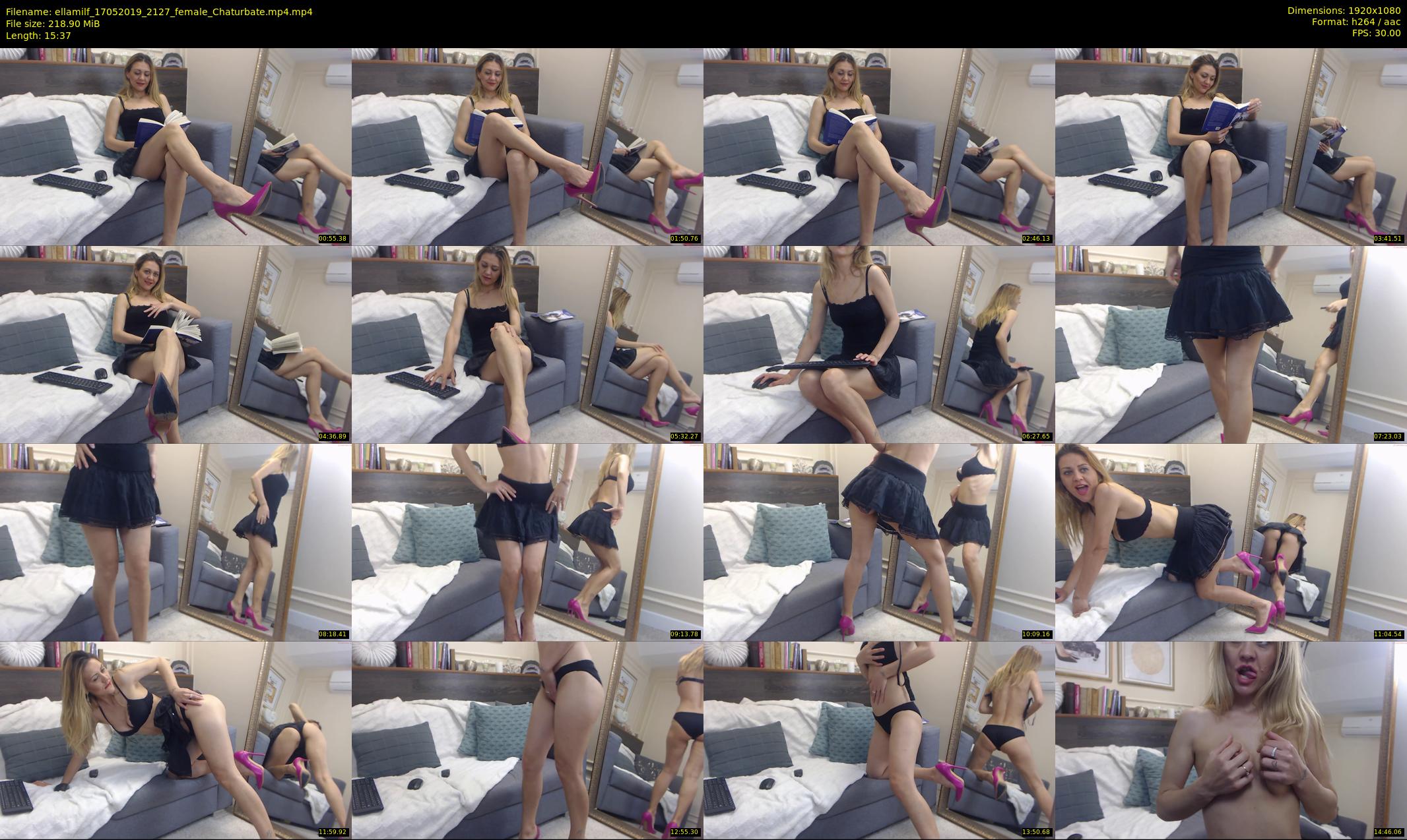 ellamilf — 16 minute Chaturbate female cam show recording, 1080p, May 17, 2019