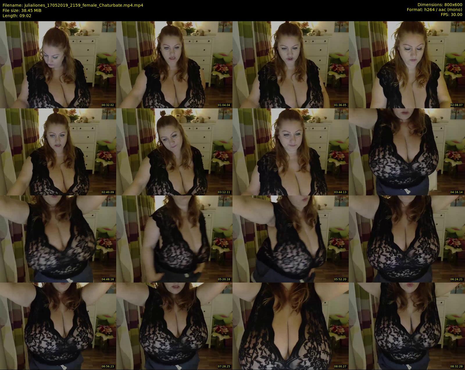 julialiones — 10 minute Chaturbate female cam show recording, 480p, May 17, 2019