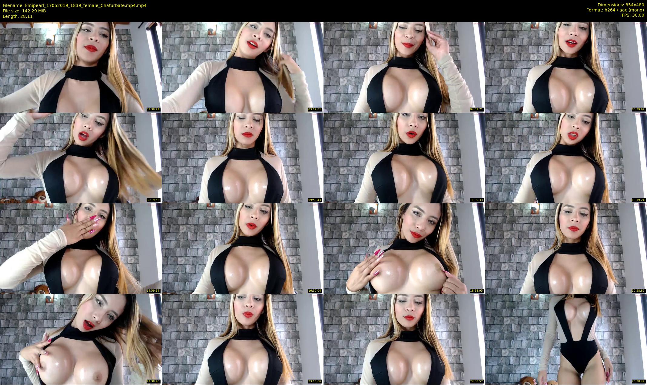 kmipearl — 29 minute Chaturbate female cam show recording, 480p, May 17, 2019