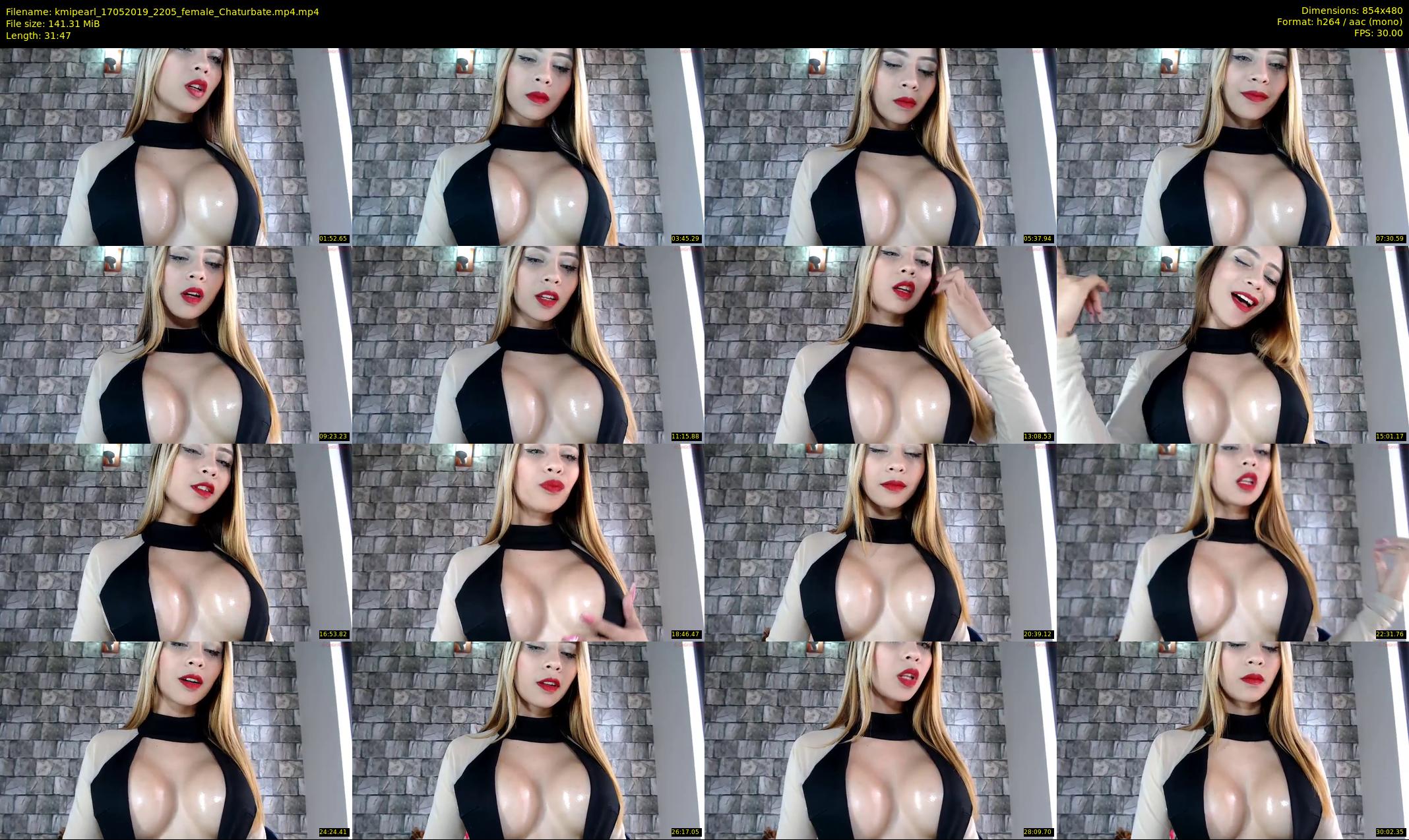 kmipearl — 32 minute Chaturbate female cam show recording, 480p, May 17, 2019
