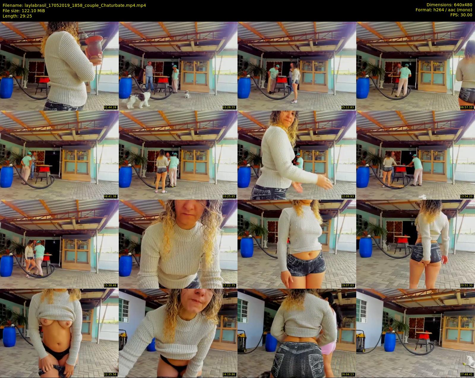 laylabrasil — 30 minute Chaturbate female cam show recording, 480p, May 17, 2019