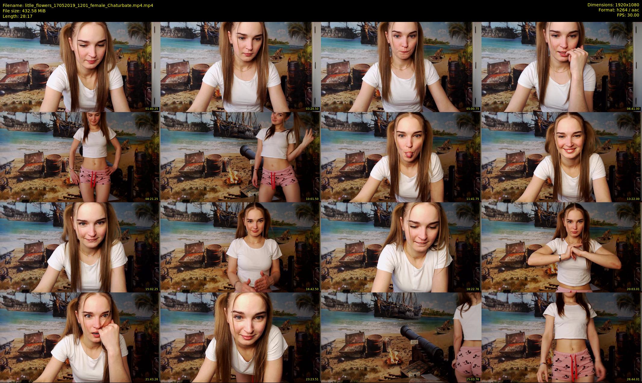 litlle_flowers — 29 minute Chaturbate female cam show recording, 1080p, May 17, 2019