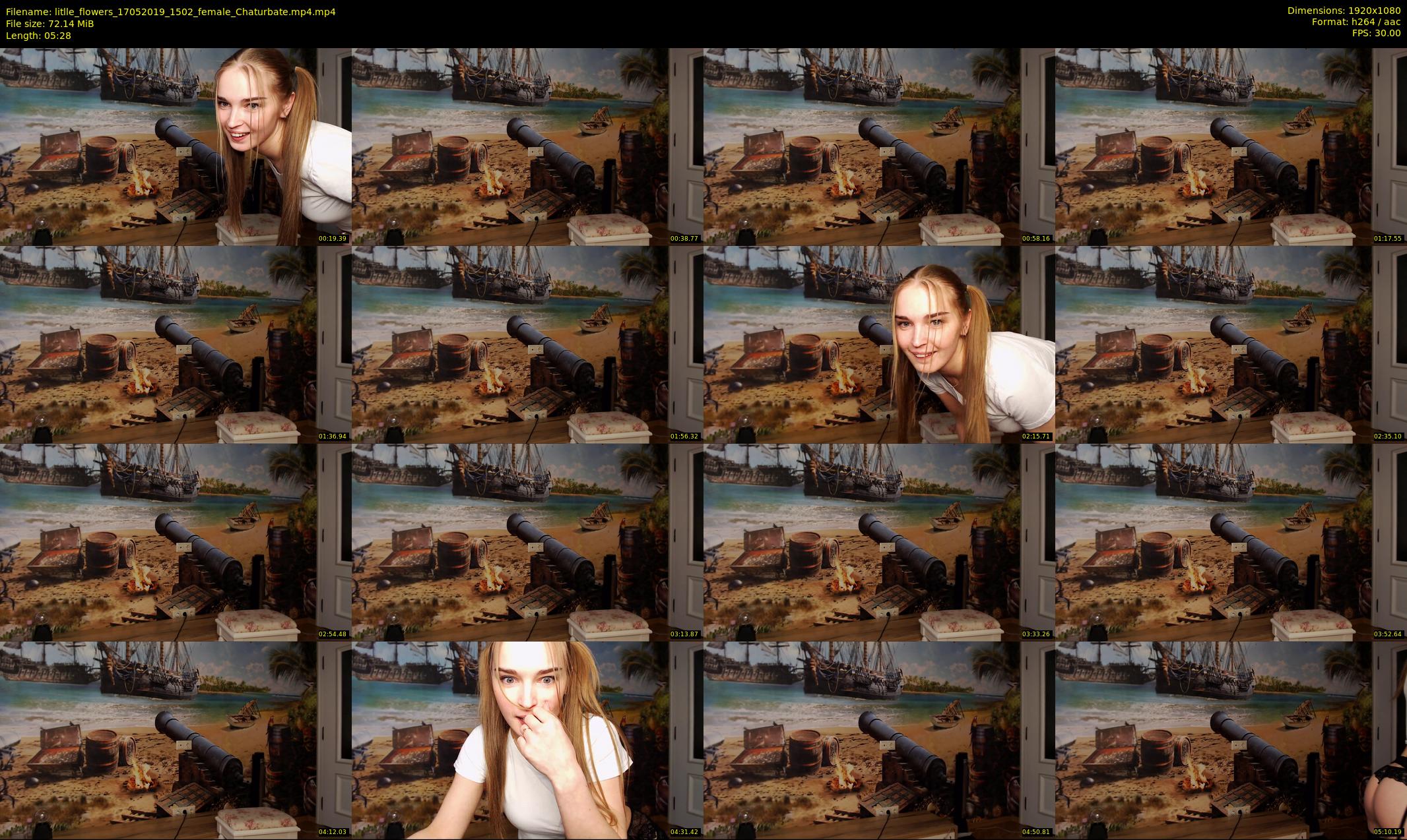 litlle_flowers — 6 minute Chaturbate female cam show recording, 1080p, May 17, 2019