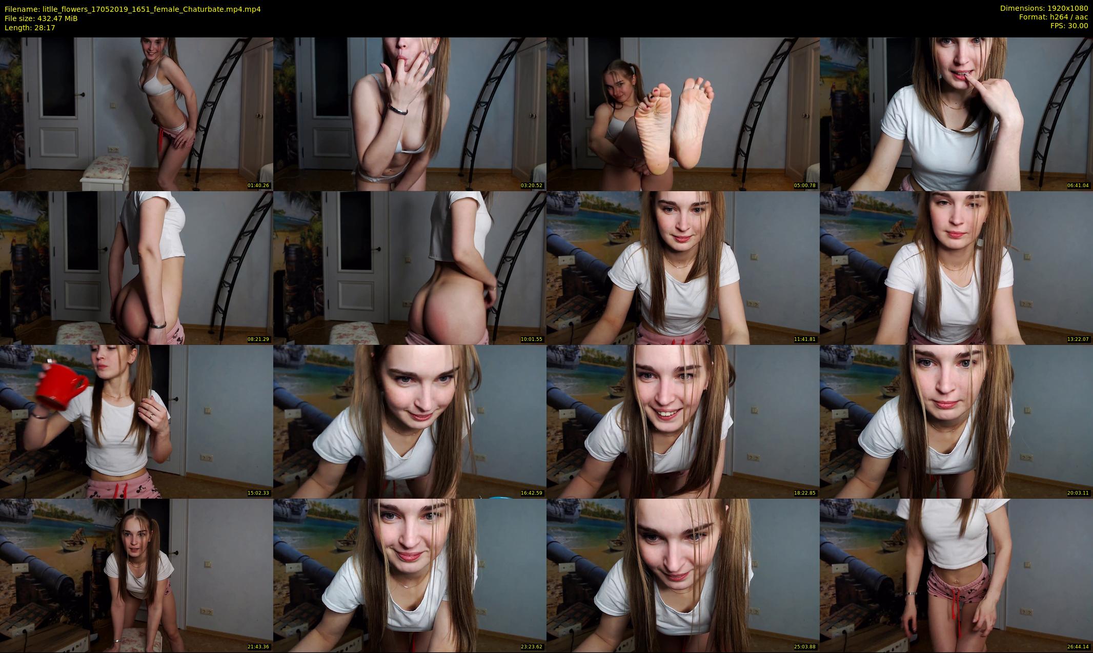 litlle_flowers — 29 minute Chaturbate female cam show recording, 1080p, May 17, 2019