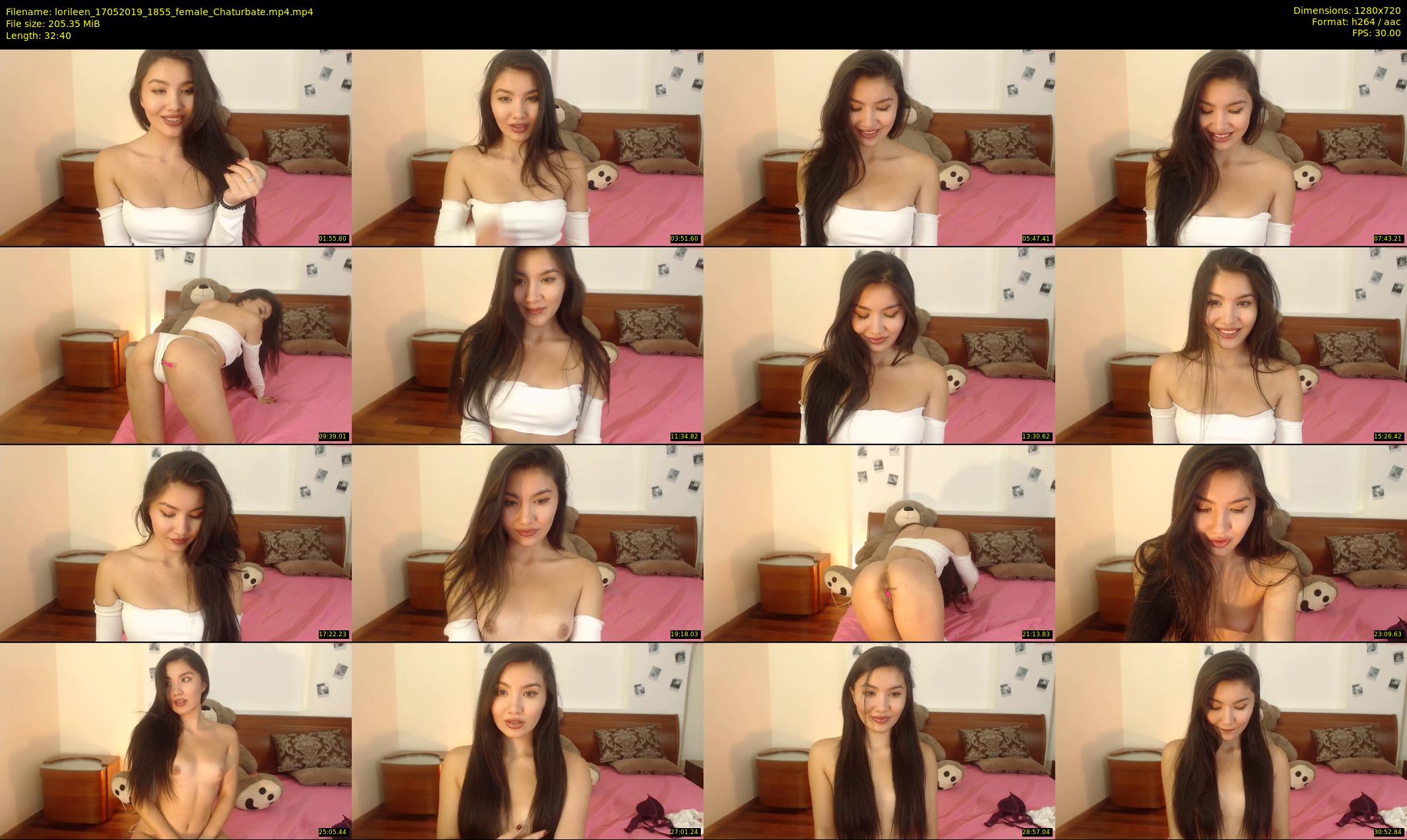 lorileen — 33 minute Chaturbate female cam show recording, 720p, May 17, 2019