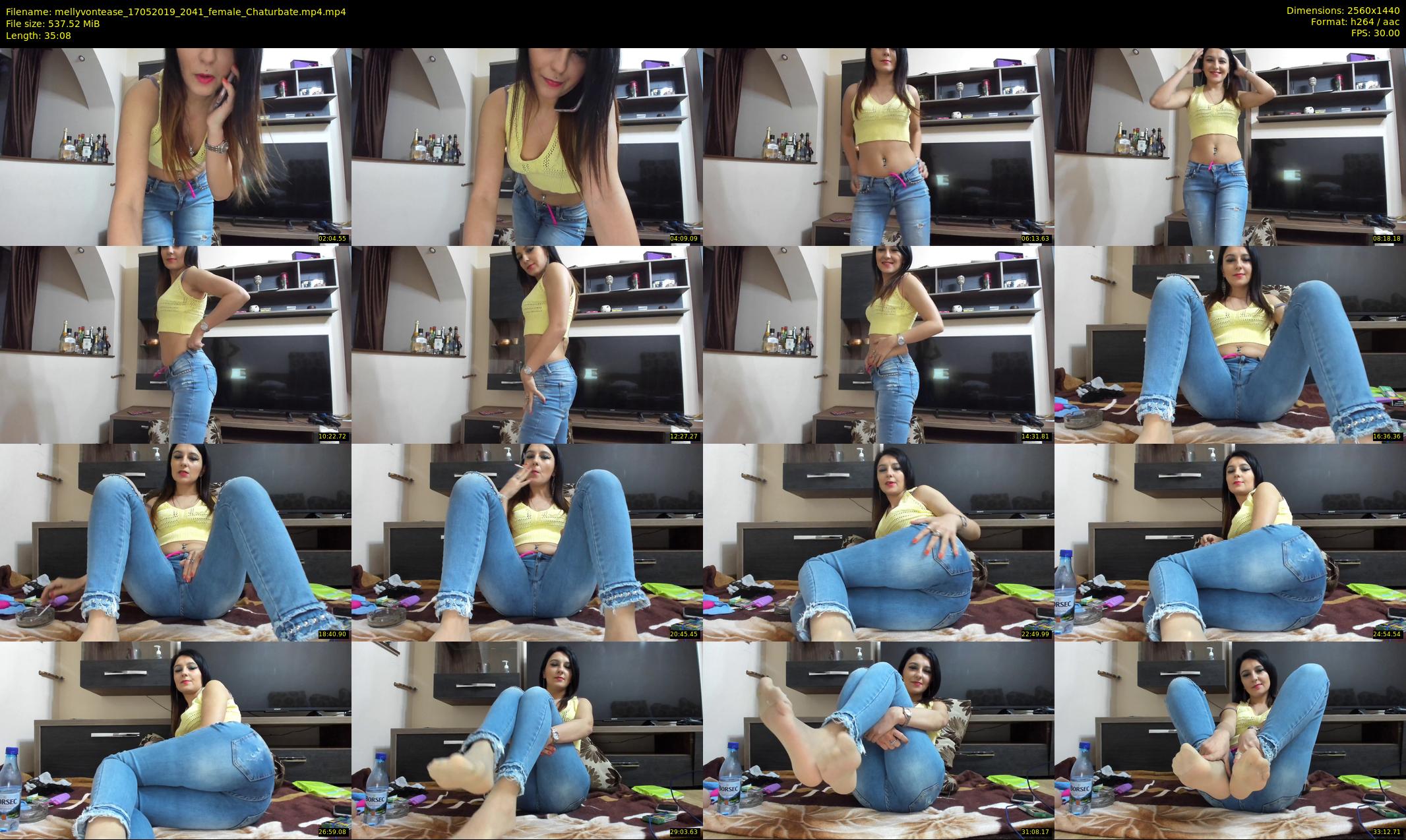 mellyvontease — 36 minute Chaturbate female cam show recording, 1080p, May 17, 2019