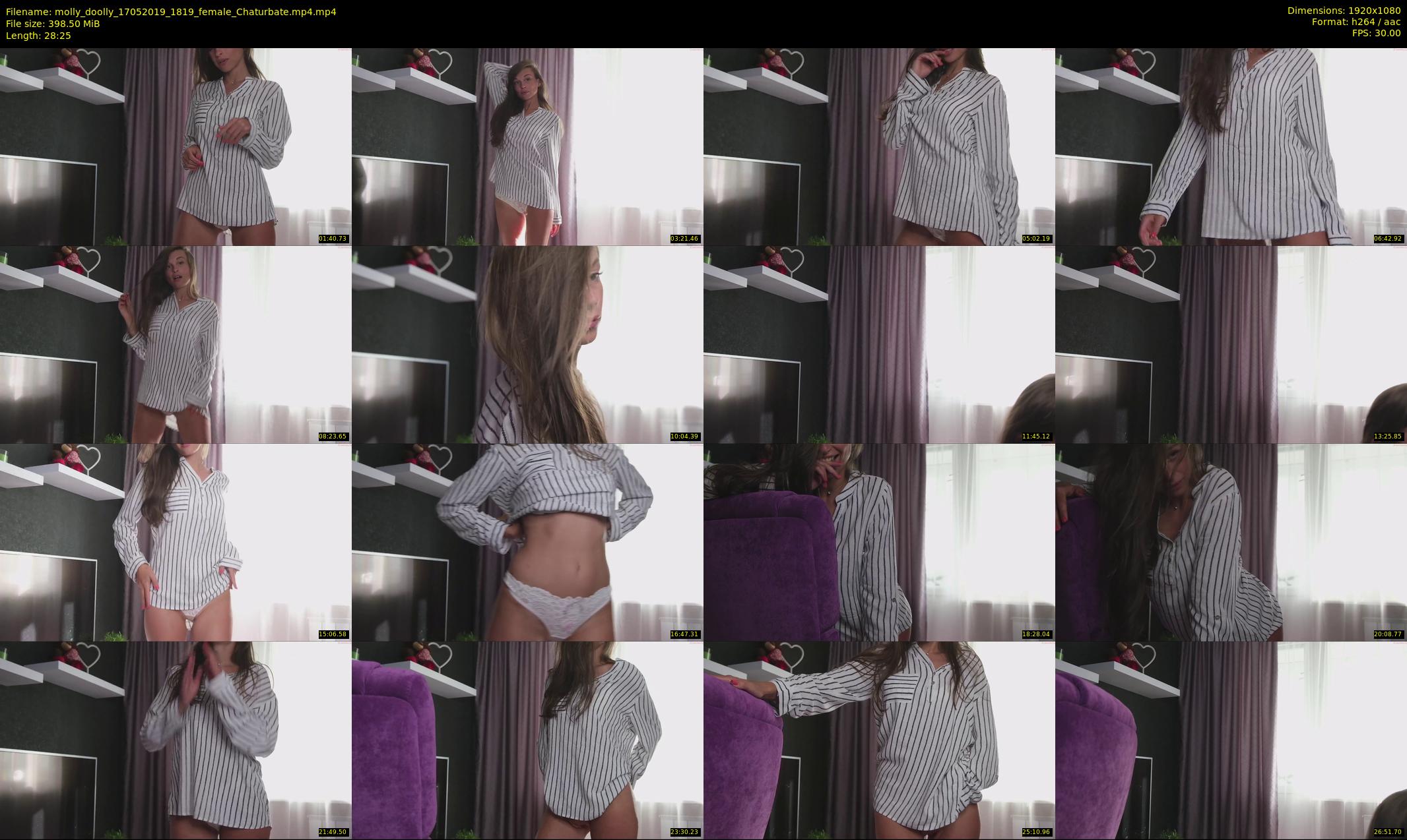 molly_doolly — 29 minute Chaturbate female cam show recording, 1080p, May 17, 2019