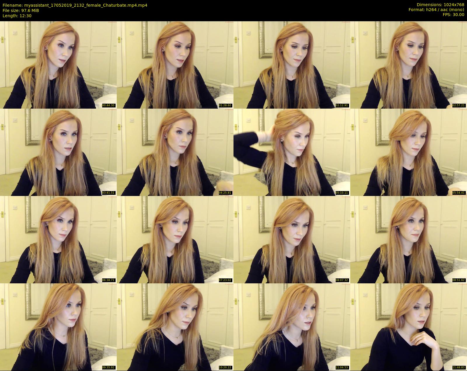 myassistant — 13 minute Chaturbate female cam show recording, 720p, May 17, 2019