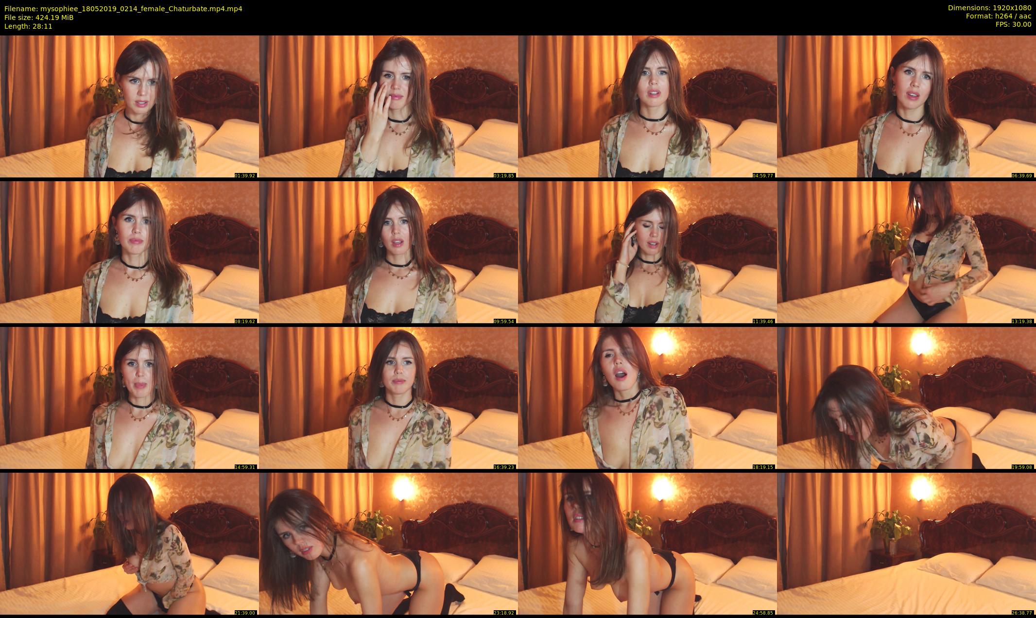 mysophiee — 29 minute Chaturbate female cam show recording, 1080p, May 18, 2019