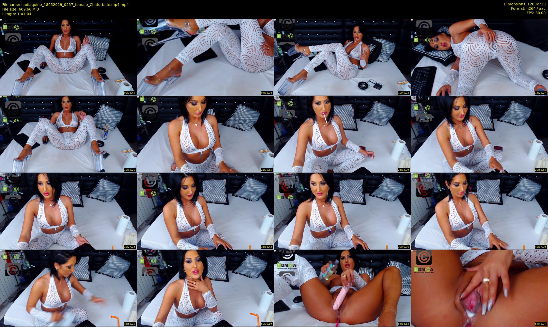nadiaquine — 62 minute Chaturbate female cam show recording, 720p, May 18, 2019