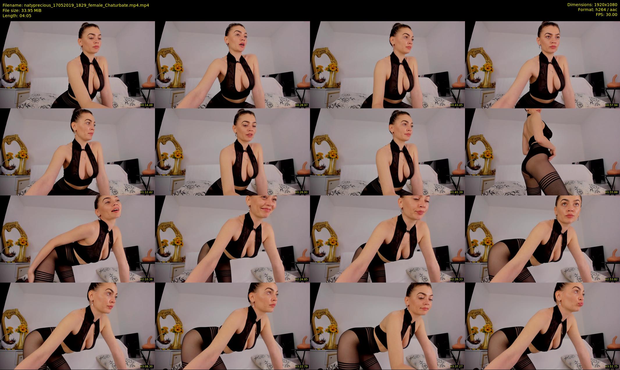 natyprecious — 5 minute Chaturbate female cam show recording, 1080p, May 17, 2019