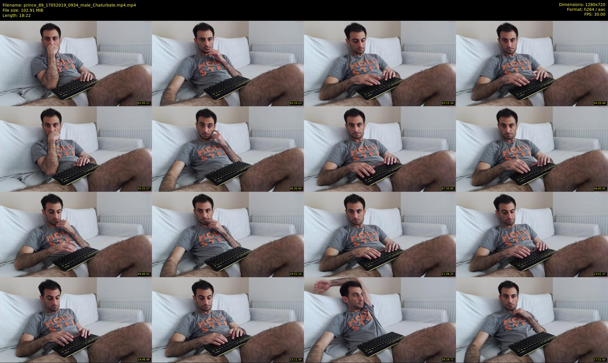 prince_89 — 19 minute Chaturbate male cam show recording, 720p, May 17, 2019