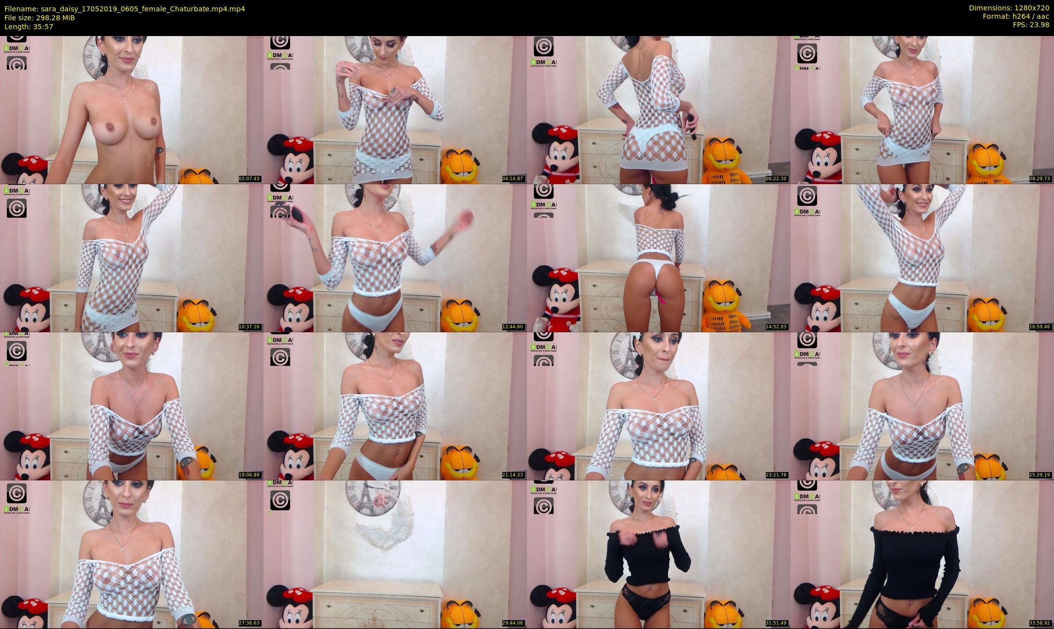 sara_daisy — 36 minute Chaturbate female cam show recording, 720p, May 17, 2019