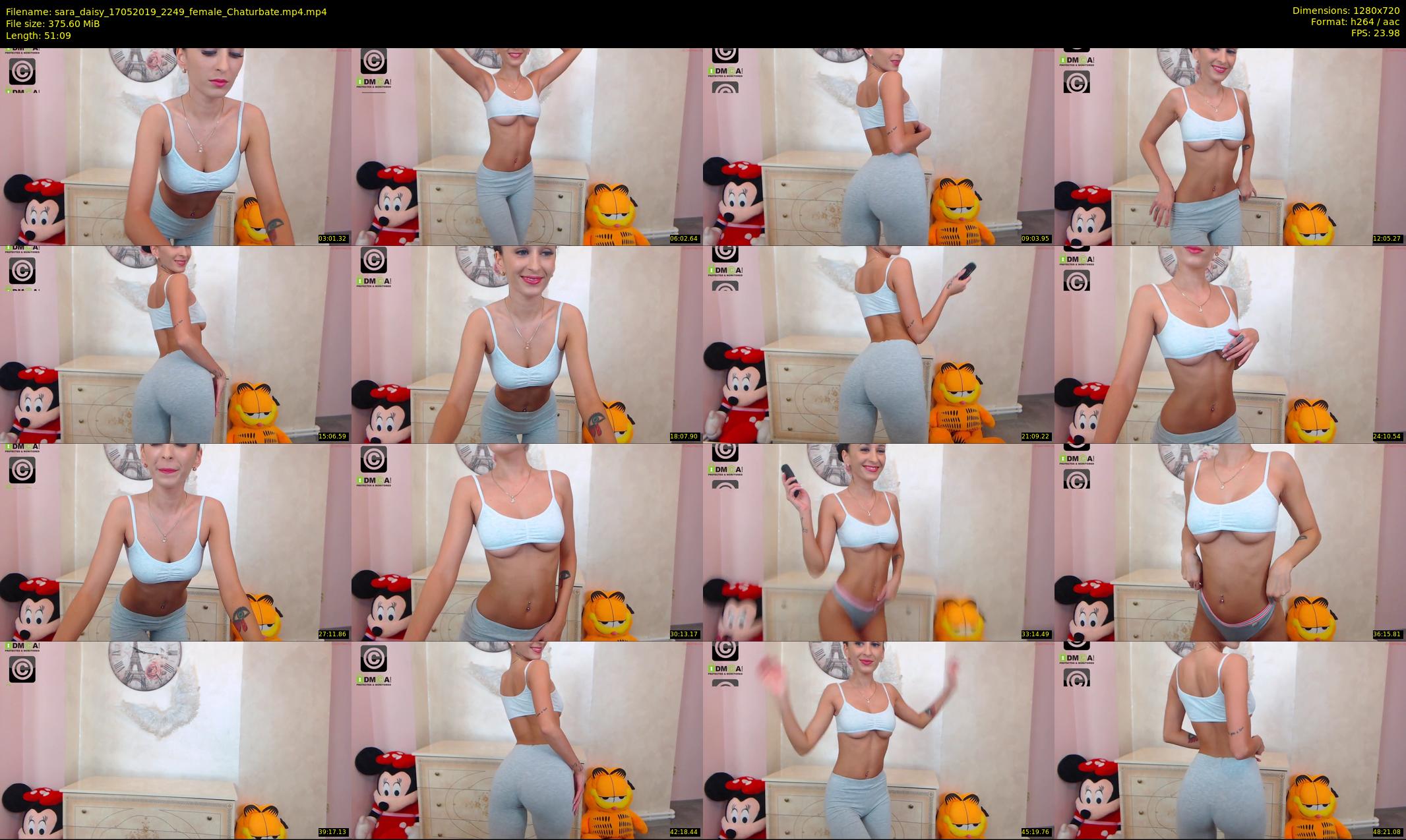 sara_daisy — 52 minute Chaturbate female cam show recording, 720p, May 17, 2019
