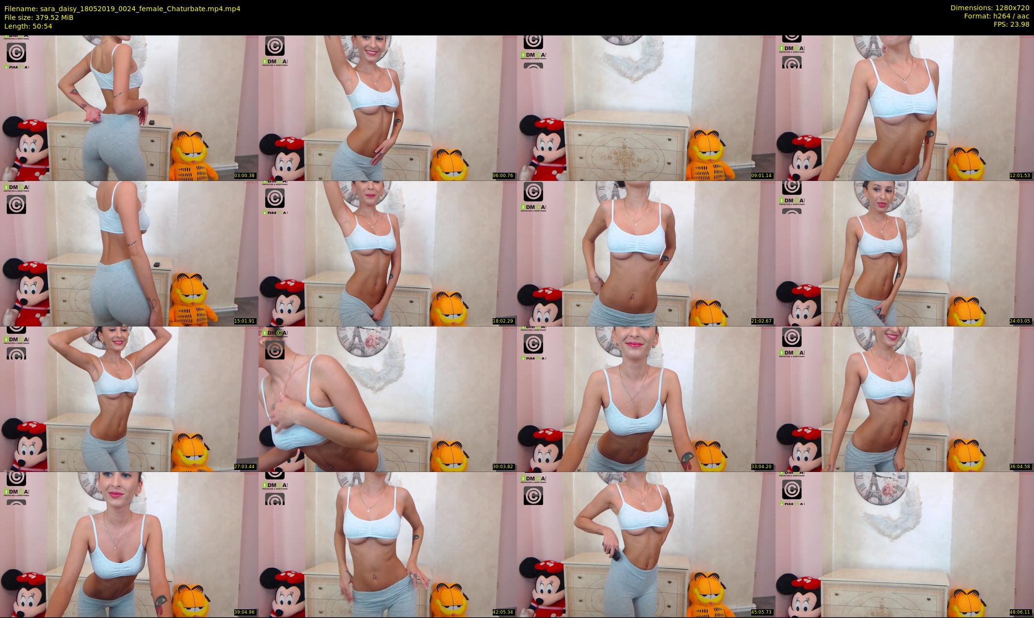 sara_daisy — 51 minute Chaturbate female cam show recording, 720p, May 18, 2019