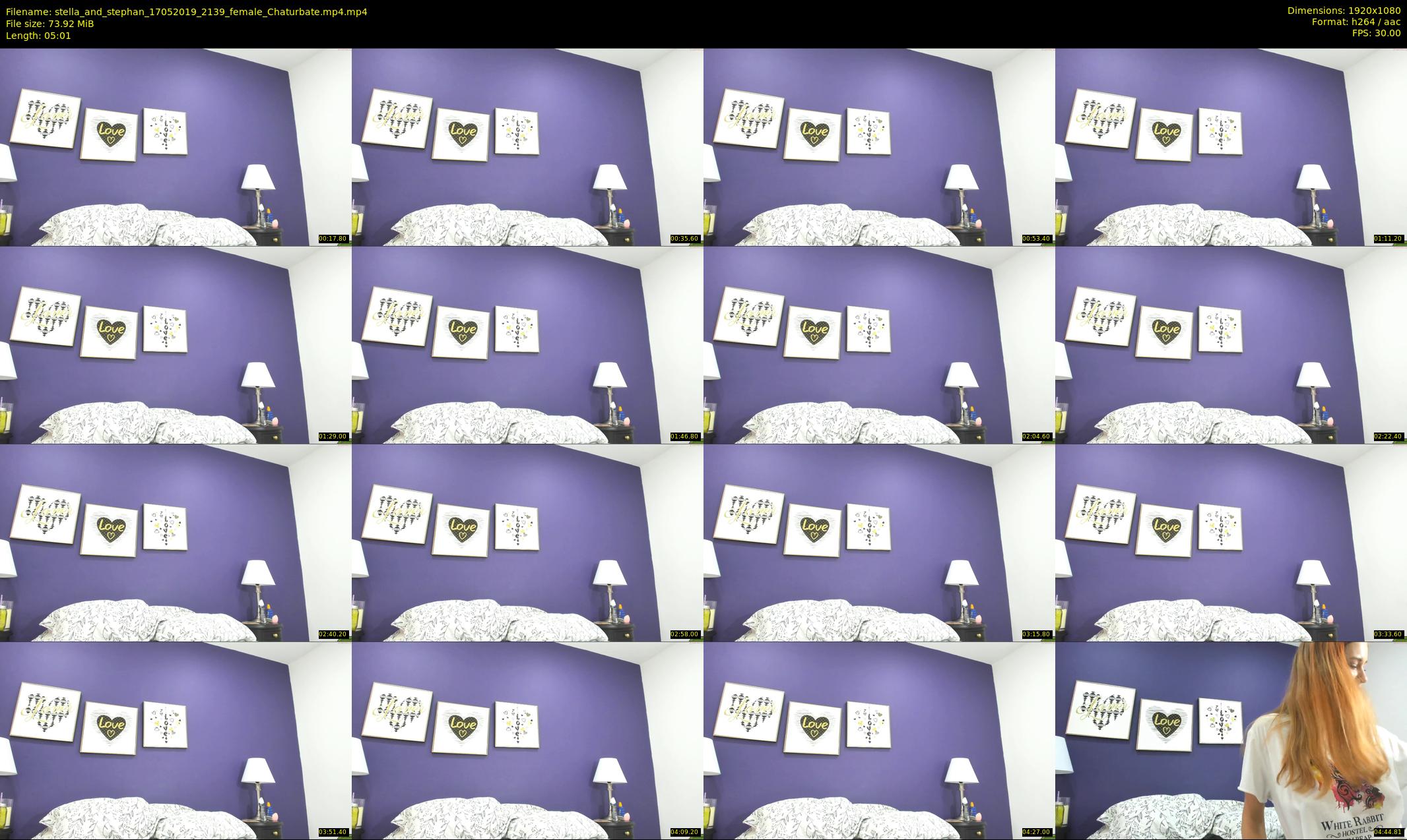 stella_and_stephan — 6 minute Chaturbate couple cam show recording, 1080p, May 17, 2019