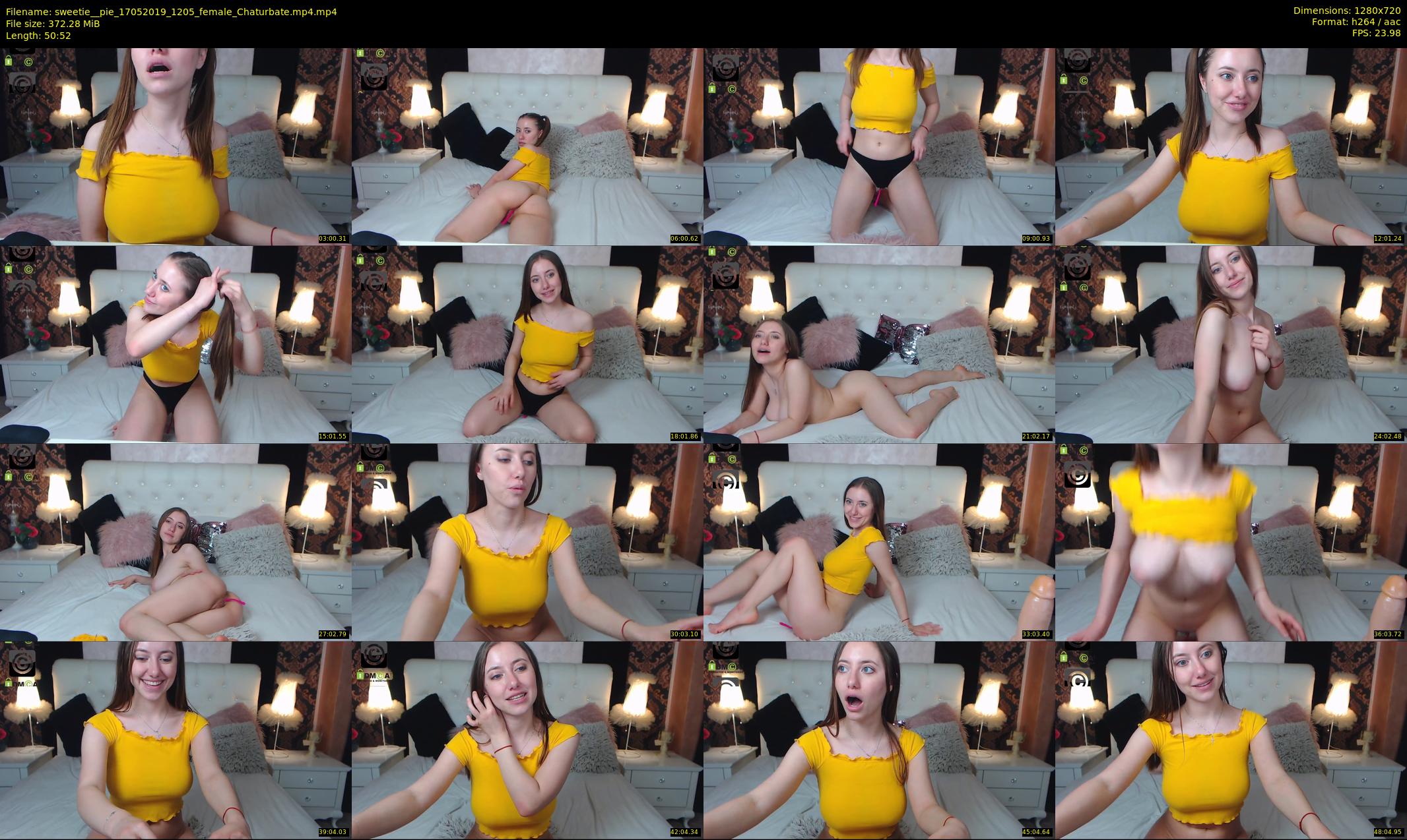 sweetie__pie — 51 minute Chaturbate female cam show recording, 720p, May 17, 2019