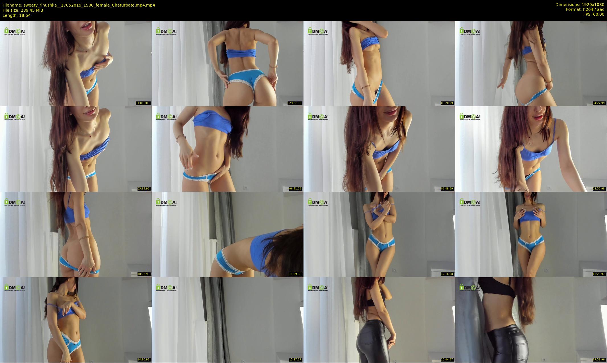 sweety_rinushka_ — 19 minute Chaturbate female cam show recording, 1080p, May 17, 2019