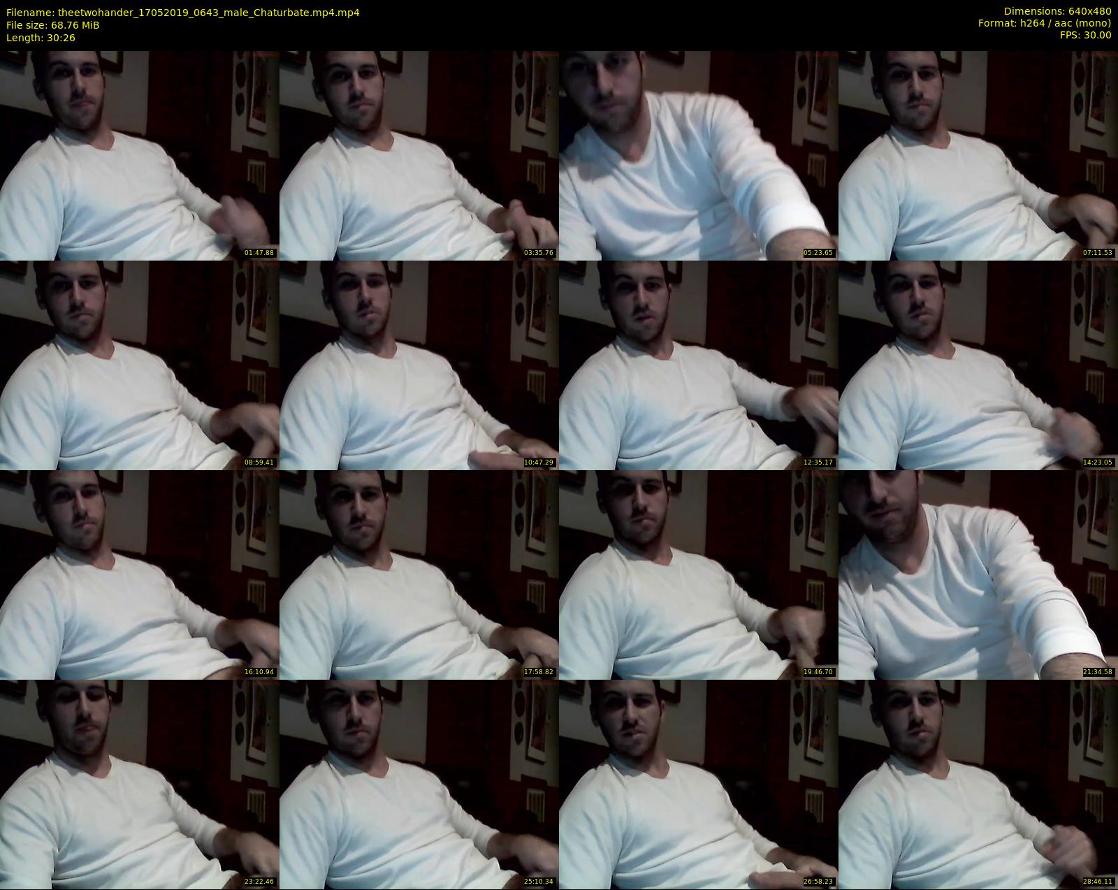 theetwohander — 31 minute Chaturbate male cam show recording, 480p, May 17, 2019