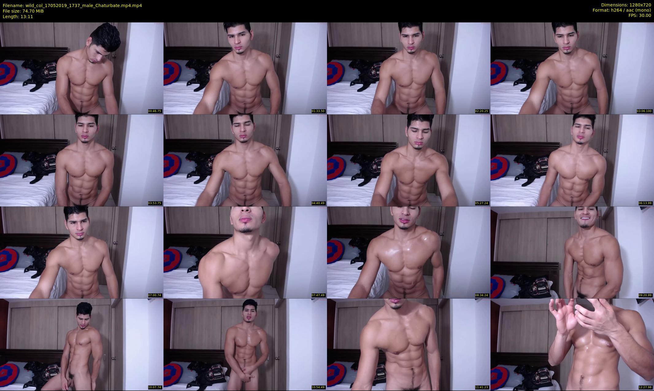 wild_col — 14 minute Chaturbate male cam show recording, 720p, May 17, 2019