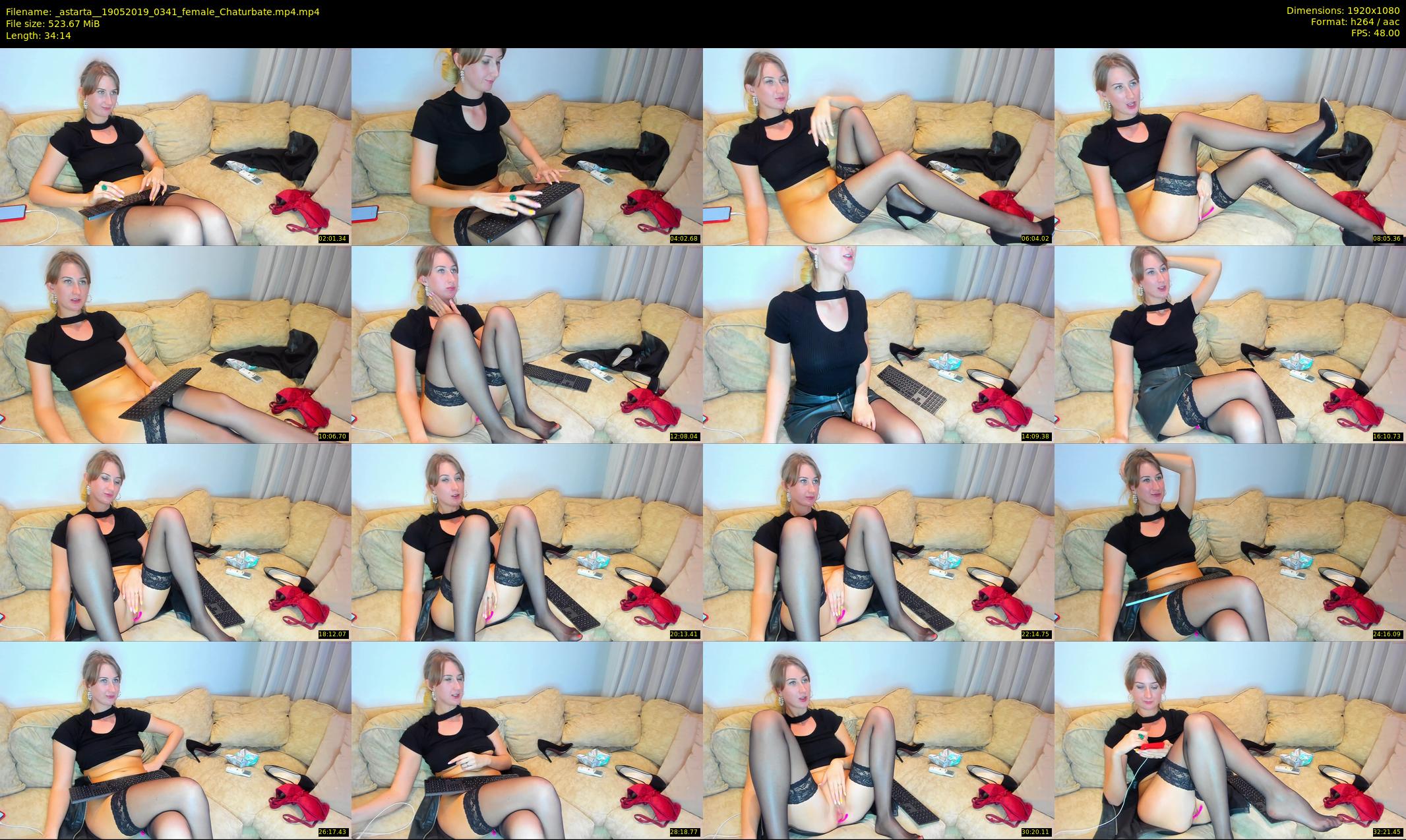 _astarta_ — 35 minute Chaturbate female cam show recording, 1080p, May 19, 2019