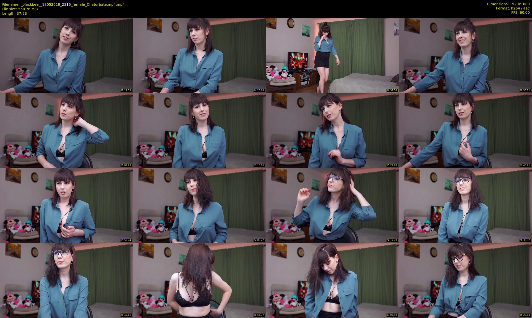 _blackbee_ — 38 minute Chaturbate female cam show recording, 1080p, May 18, 2019