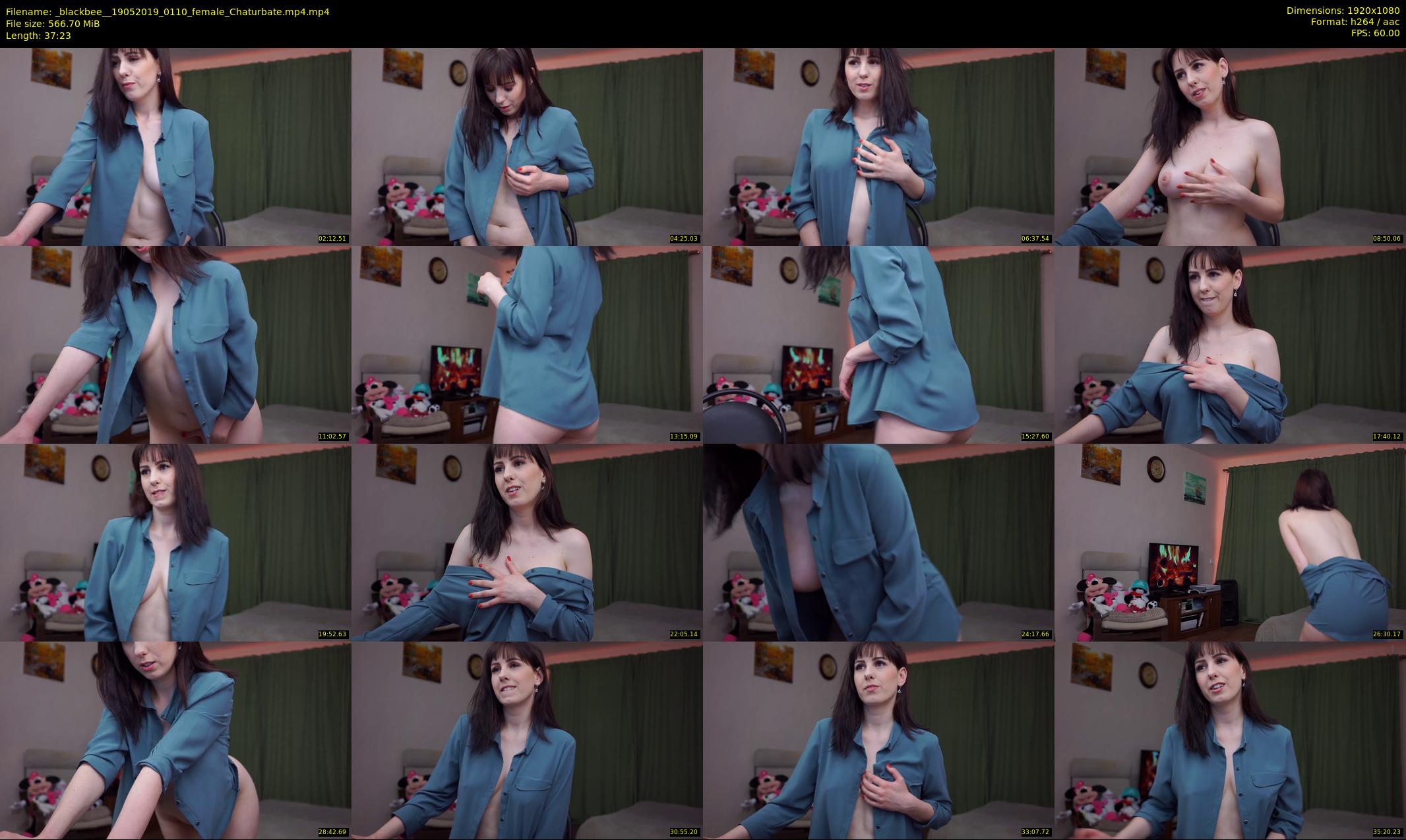 _blackbee_ — 38 minute Chaturbate female cam show recording, 1080p, May 19, 2019