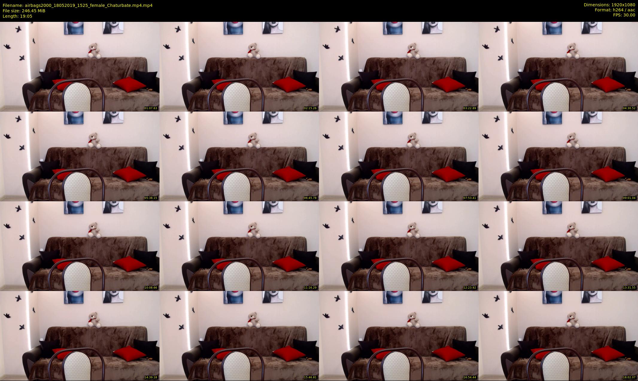 airbags2000 — 20 minute Chaturbate female cam show recording, 1080p, May 18, 2019