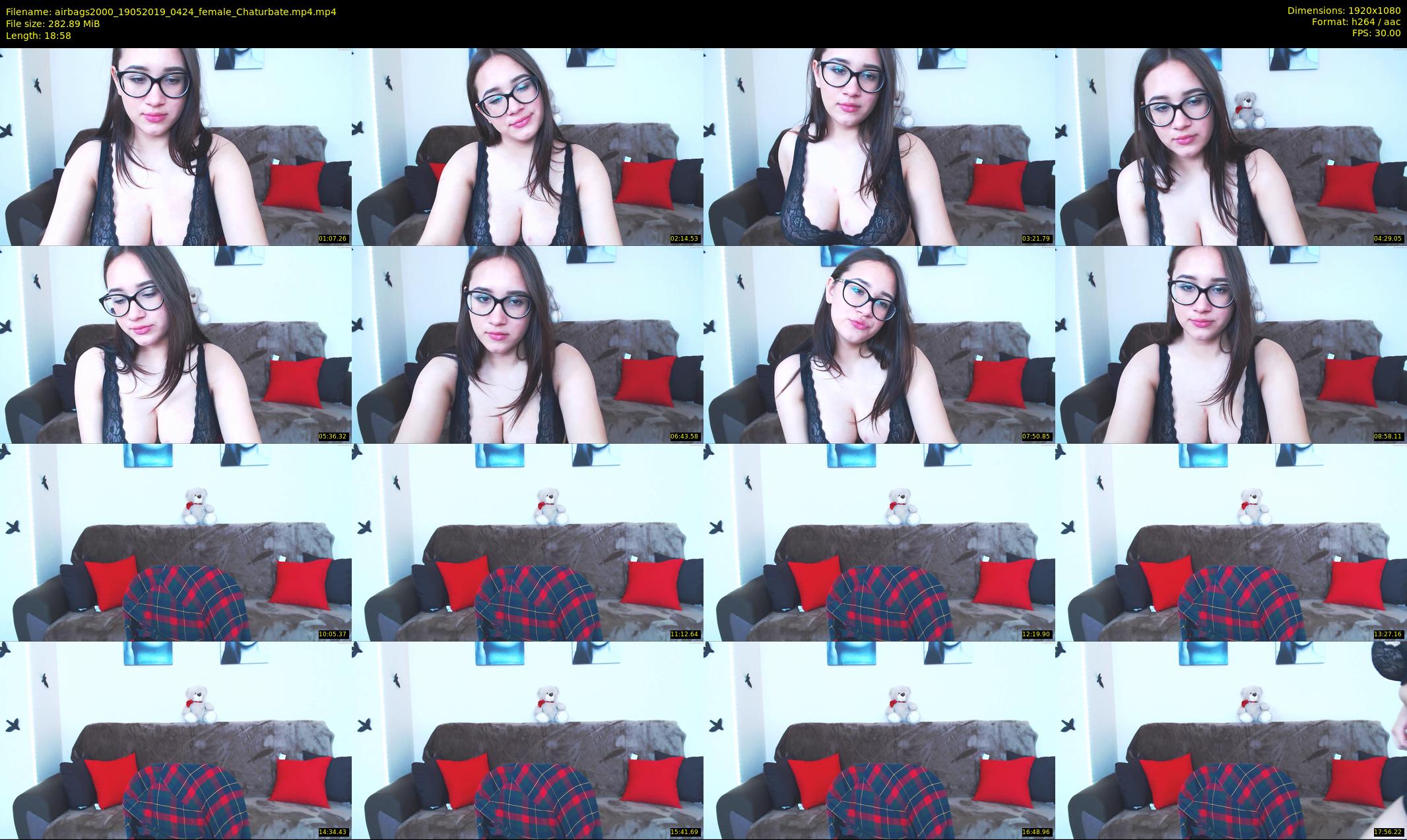 airbags2000 — 19 minute Chaturbate female cam show recording, 1080p, May 19, 2019