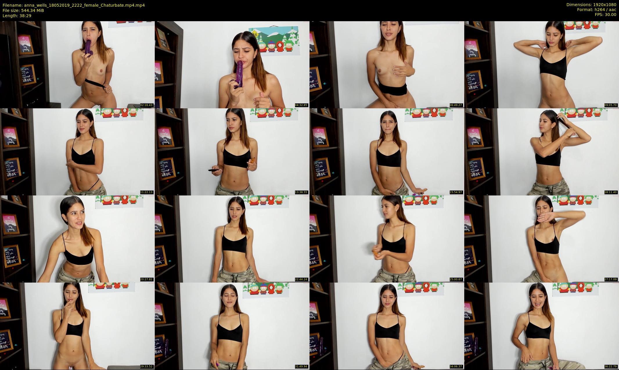 anna_wells — 39 minute Chaturbate female cam show recording, 1080p, May 18, 2019