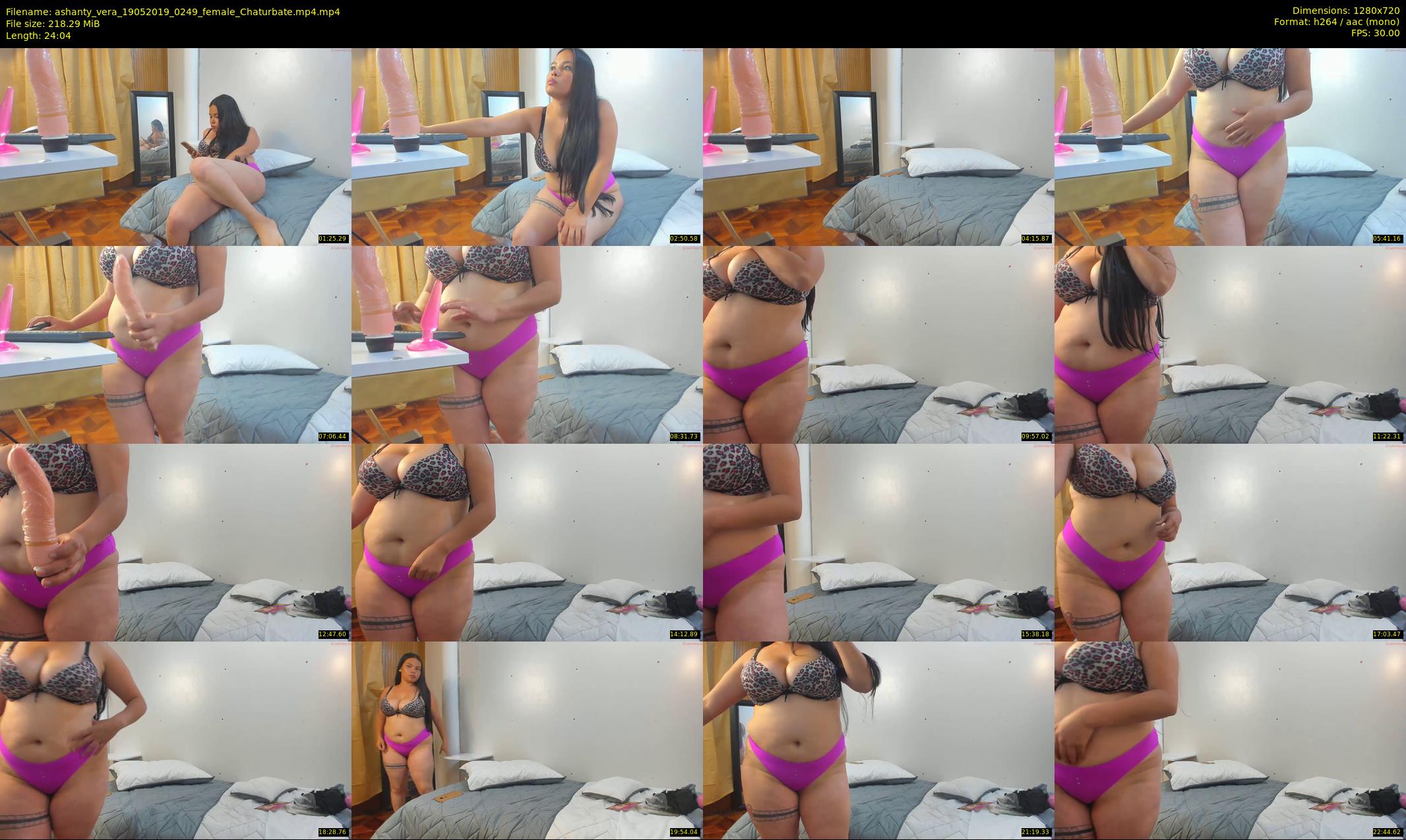 ashanty_vera — 25 minute Chaturbate couple cam show recording, 720p, May 19, 2019