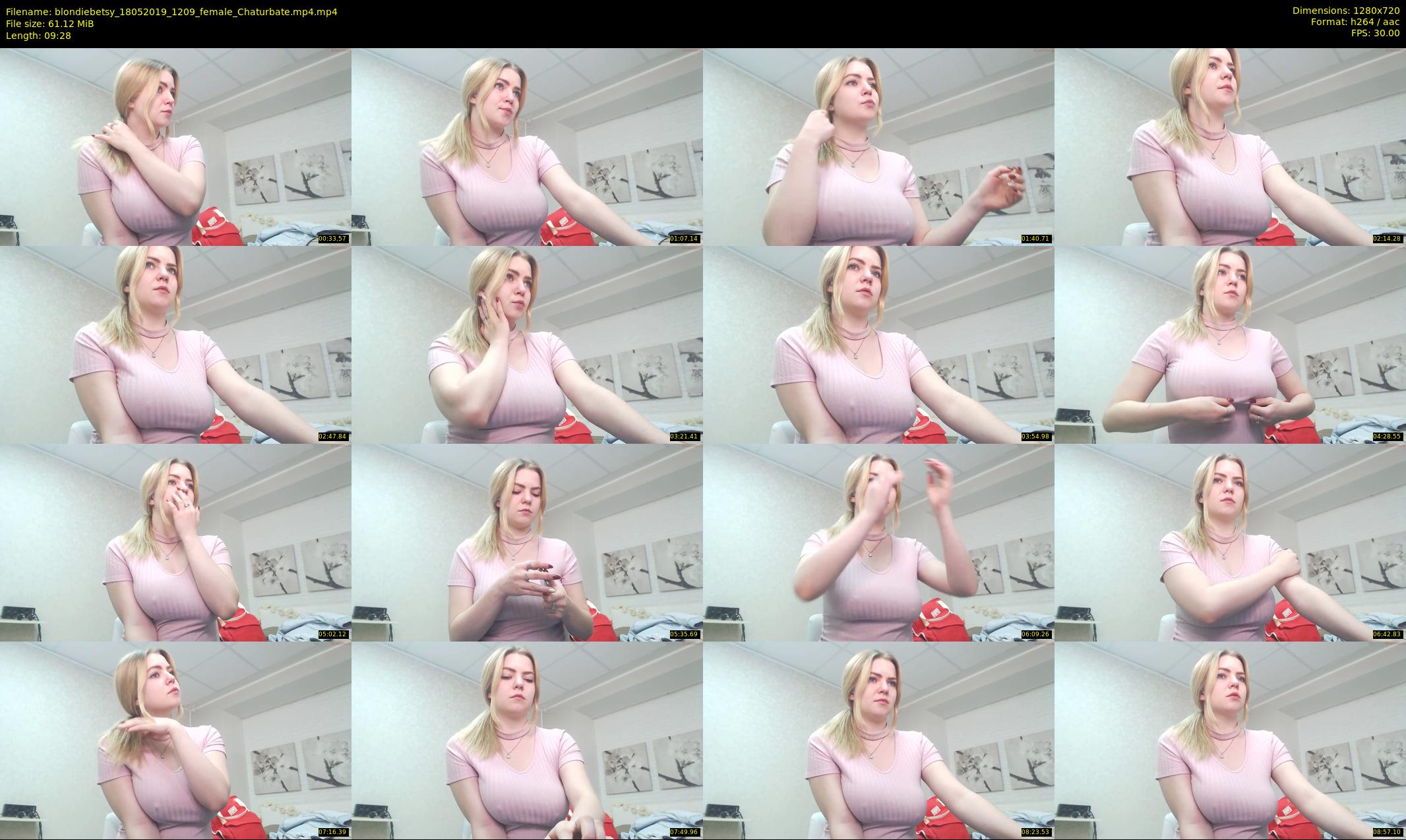 blondiebetsy — 10 minute Chaturbate female cam show recording, 720p, May 18, 2019
