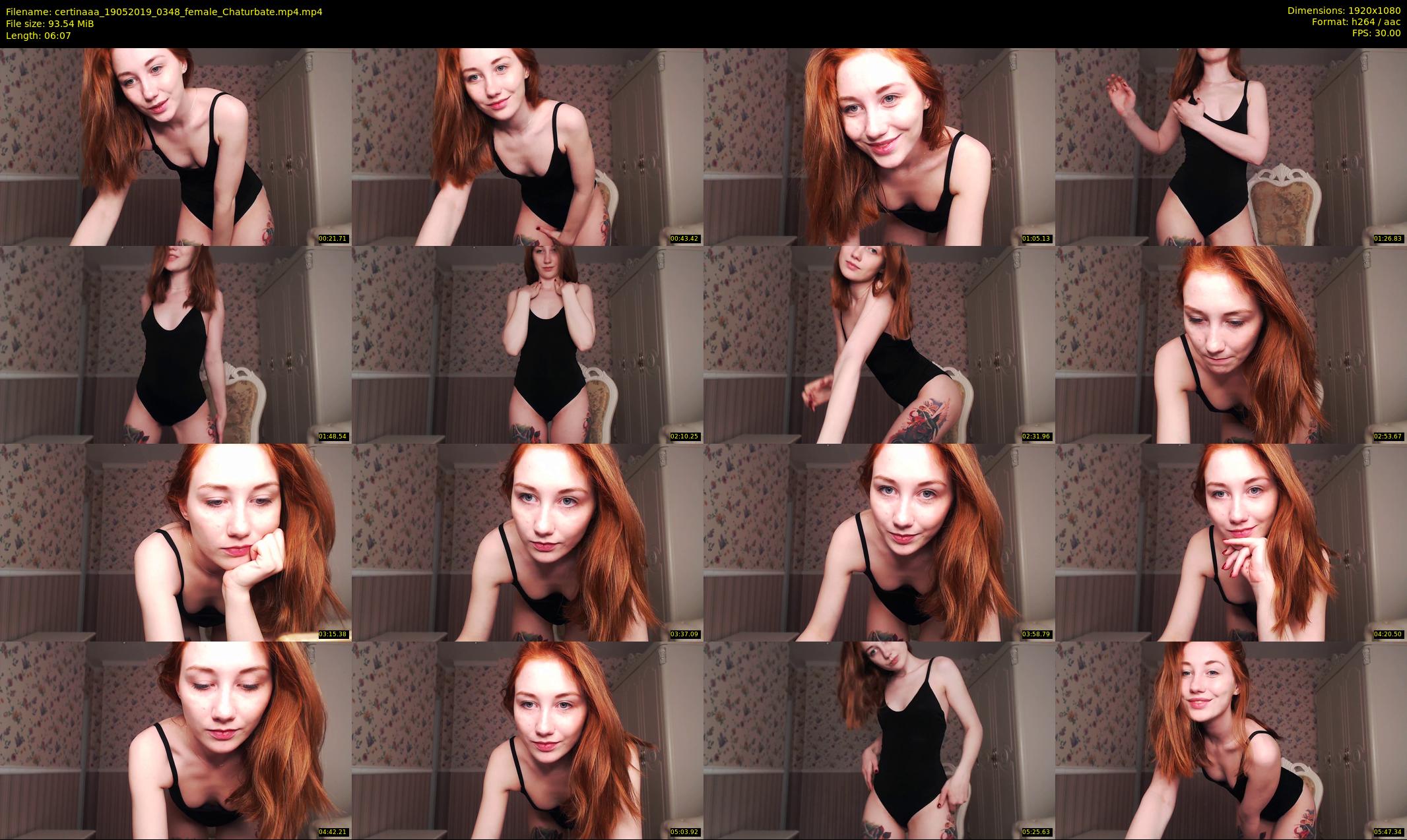 certinaaa — 7 minute Chaturbate female cam show recording, 1080p, May 19, 2019