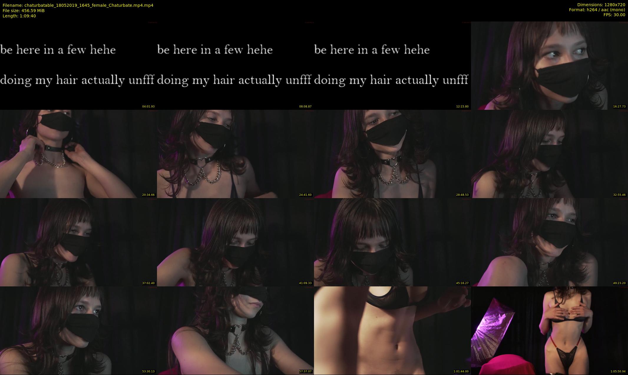 chaturbatable — 70 minute Chaturbate couple cam show recording, 720p, May 18, 2019