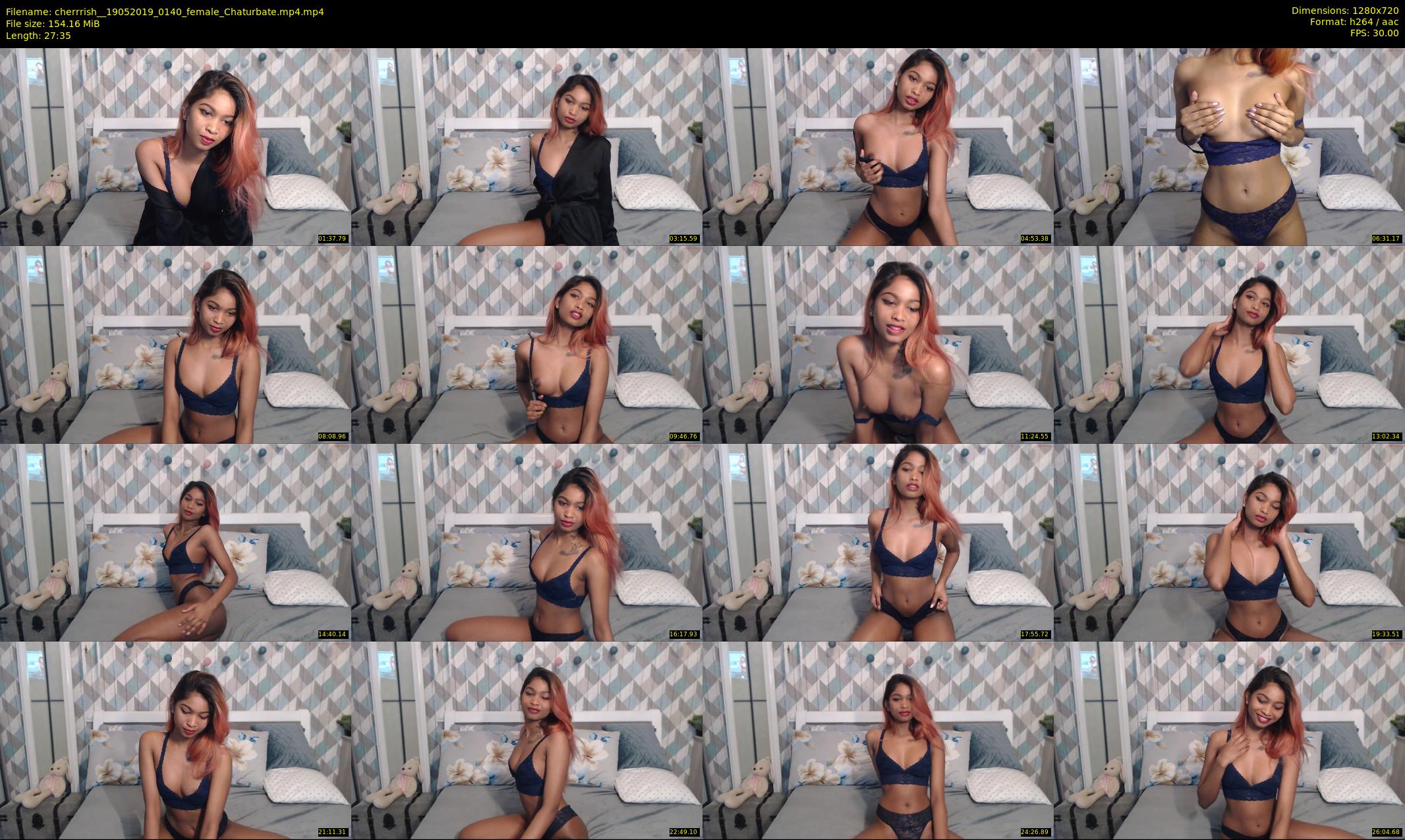 cherrrish_ — 28 minute Chaturbate female cam show recording, 720p, May 19, 2019