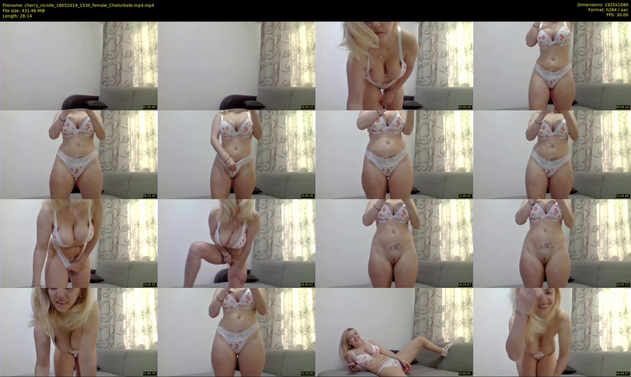 cherry_nicolle — 29 minute Chaturbate female cam show recording, 1080p, May 18, 2019