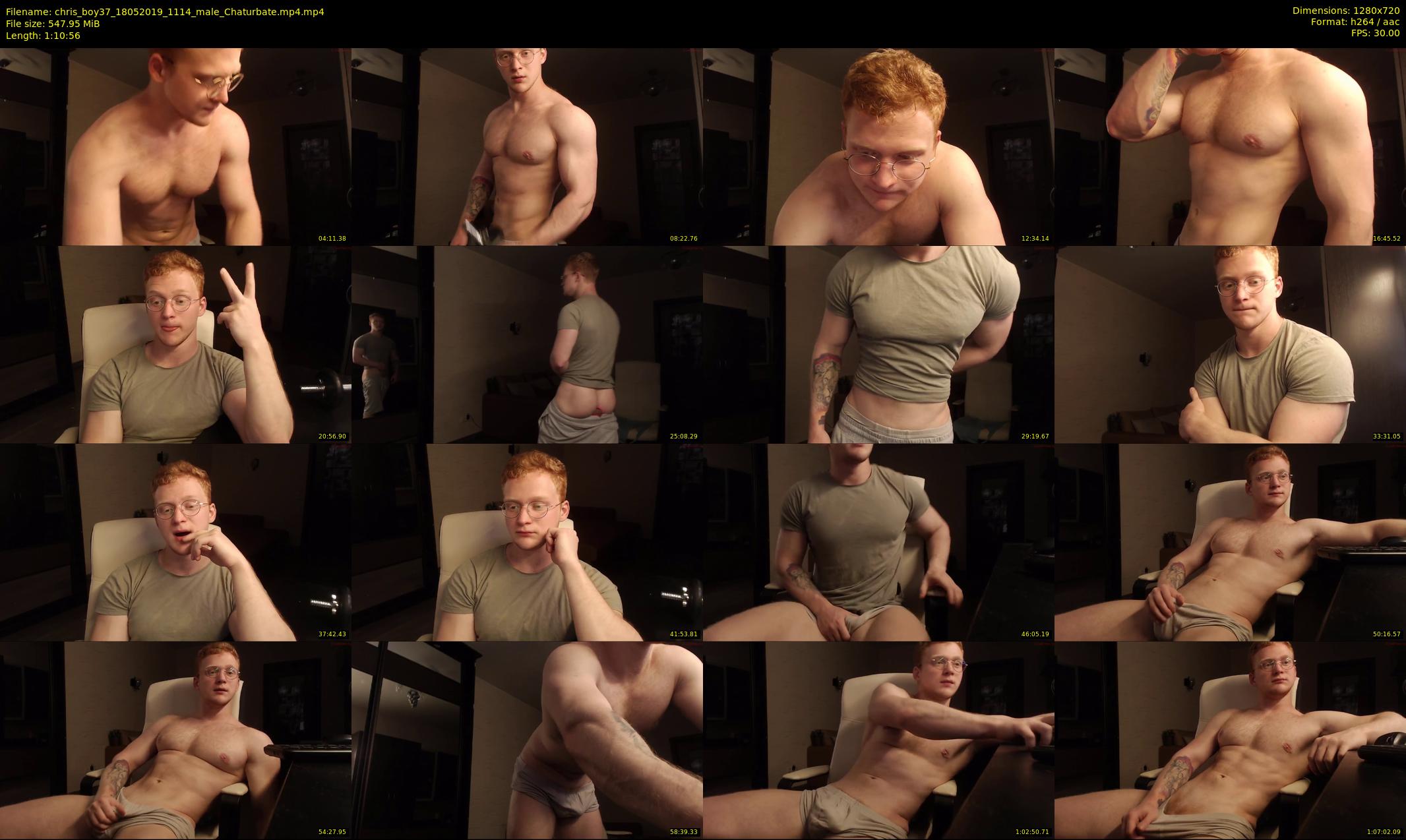 chris_boy37 — 71 minute Chaturbate male cam show recording, 720p, May 18, 2019
