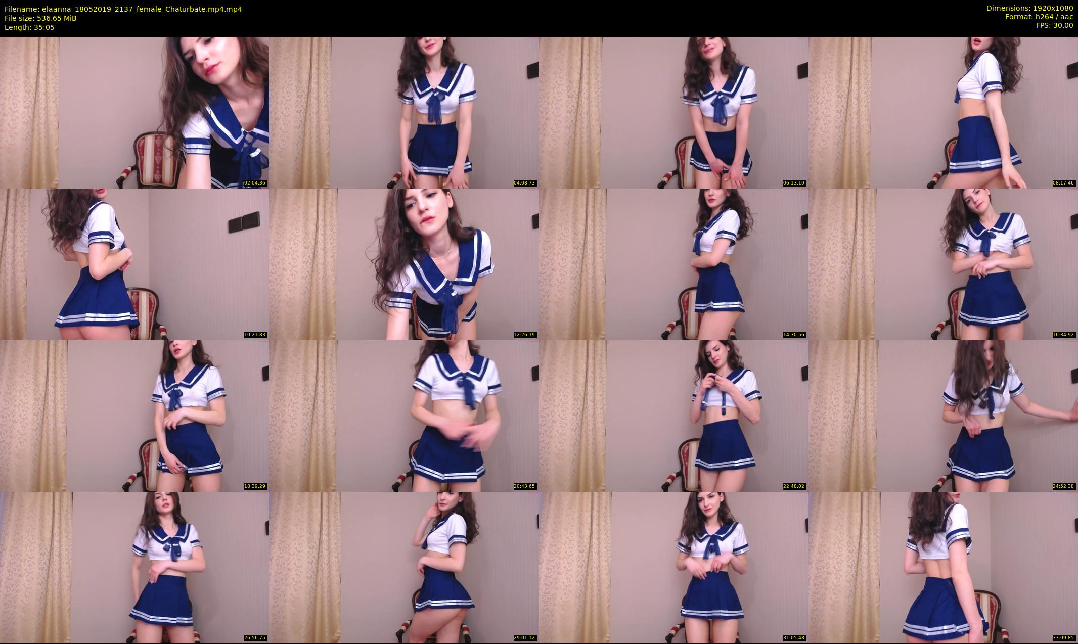 elaanna — 36 minute Chaturbate female cam show recording, 1080p, May 18, 2019