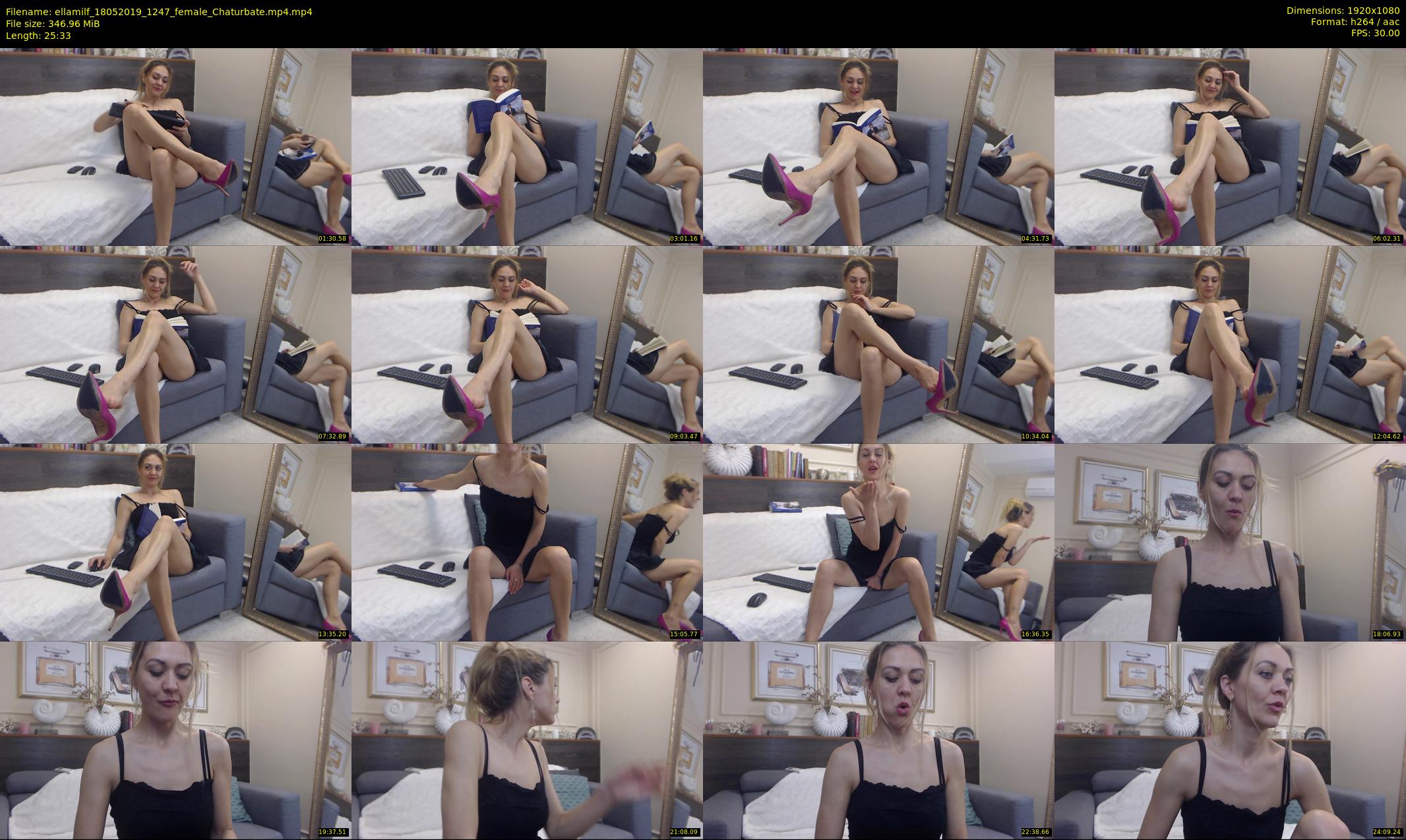 ellamilf — 26 minute Chaturbate female cam show recording, 1080p, May 18, 2019