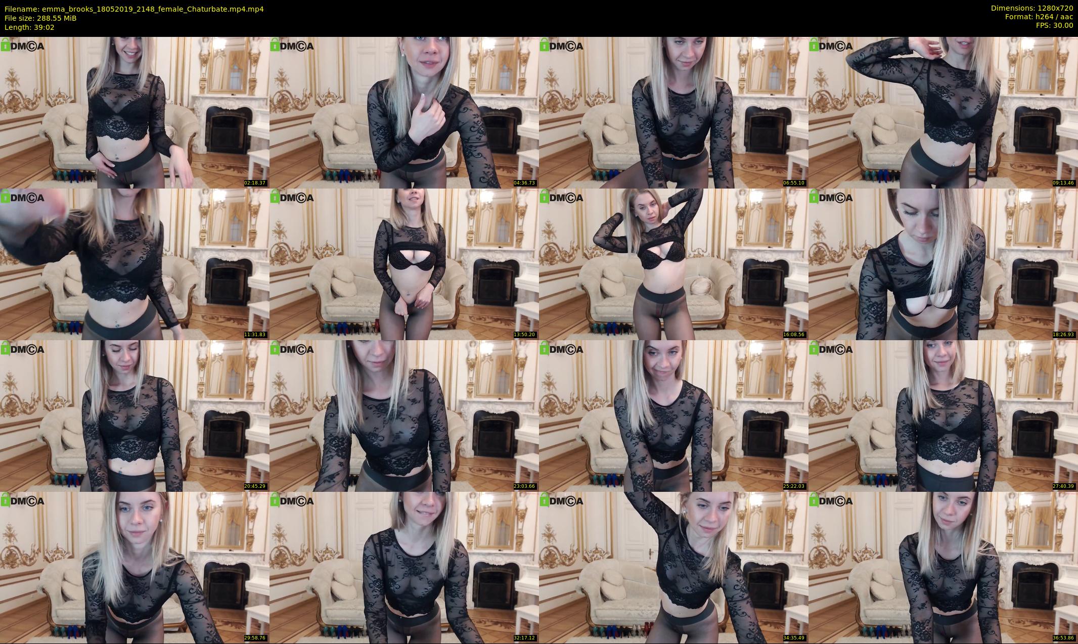 emma_brooks — 40 minute Chaturbate female cam show recording, 720p, May 18, 2019