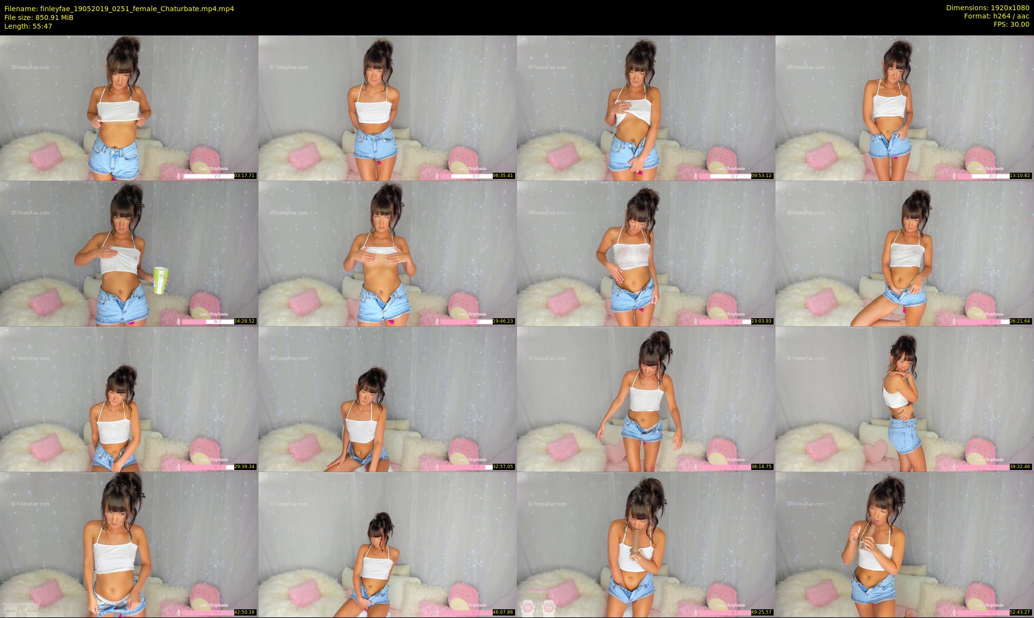 finleyfae — 56 minute Chaturbate female cam show recording, 1080p, May 19, 2019