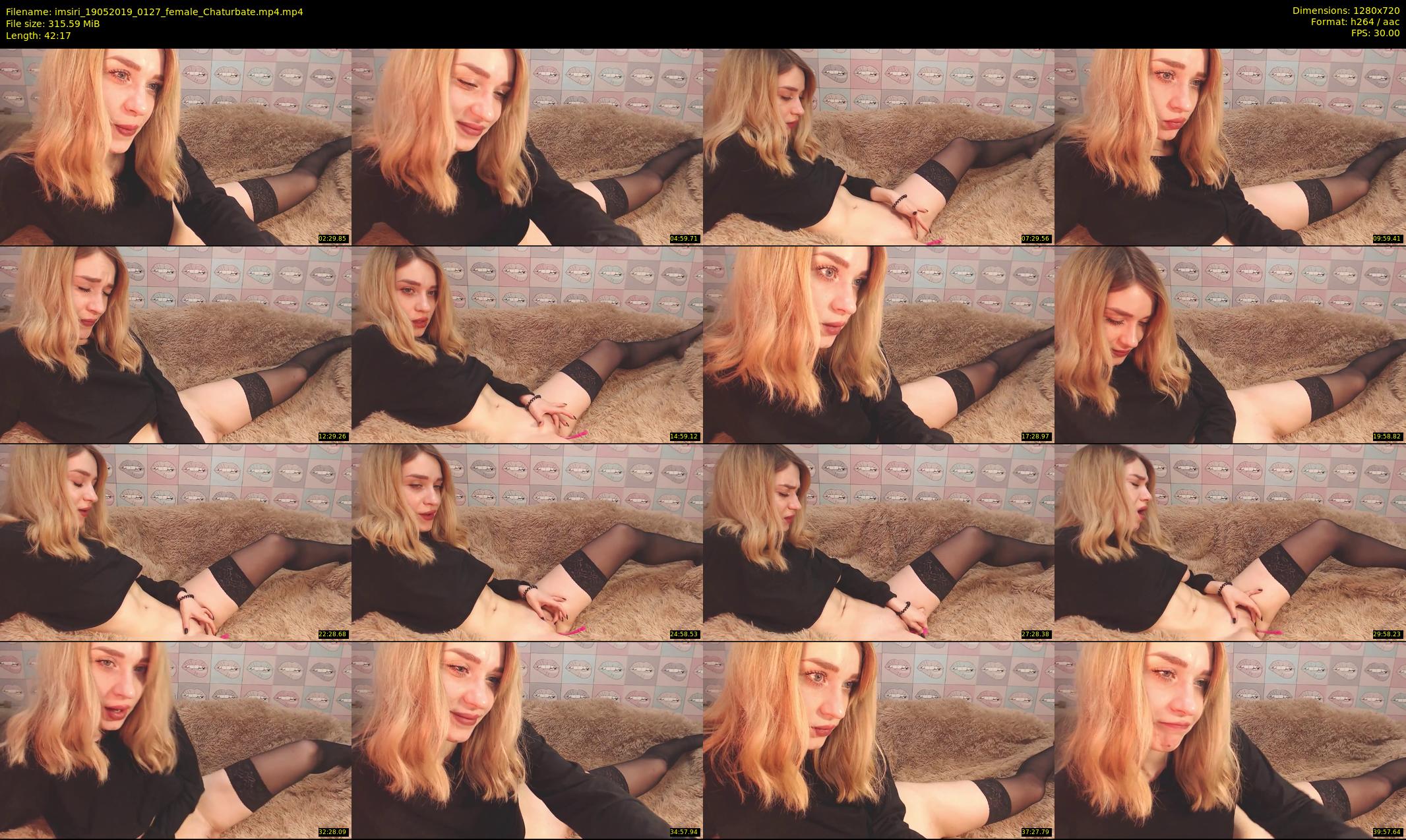 imsiri — 43 minute Chaturbate female cam show recording, 720p, May 19, 2019