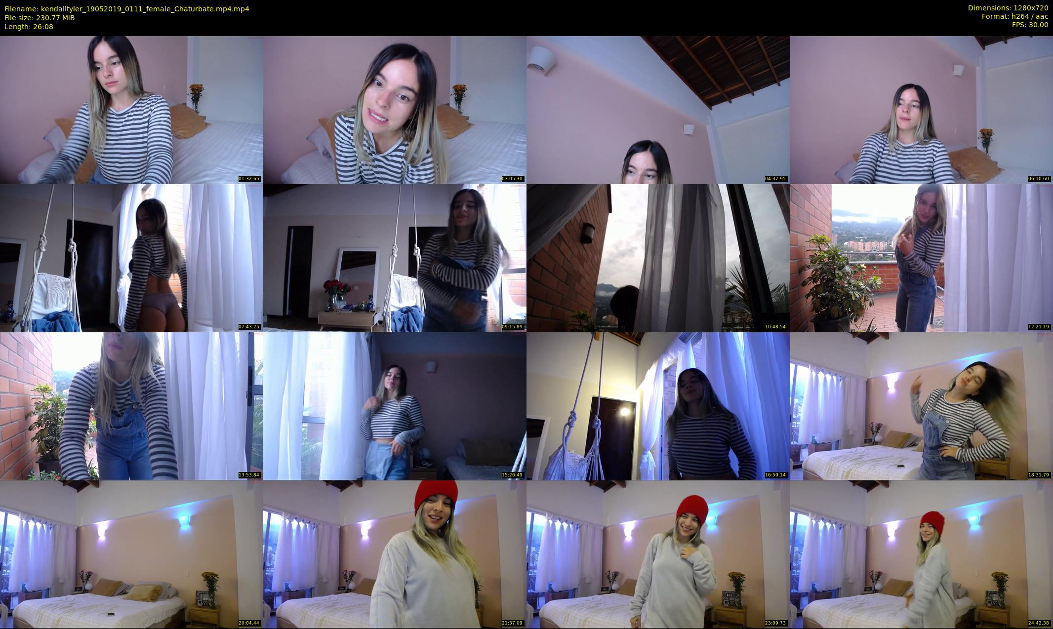 kendalltyler — 27 minute Chaturbate female cam show recording, 720p, May 19, 2019