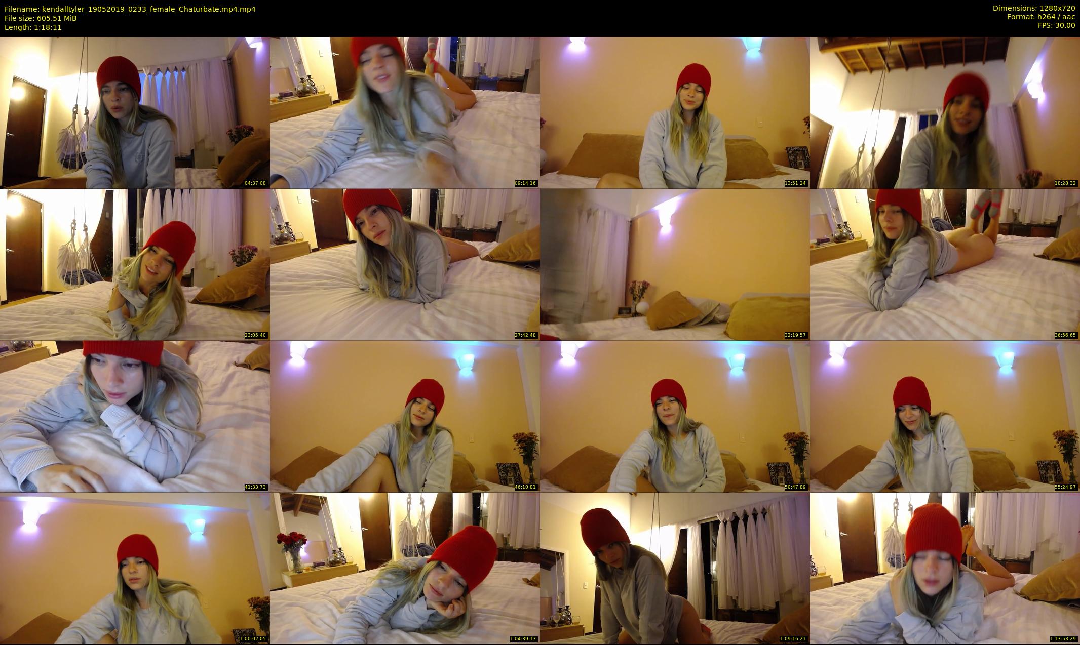 kendalltyler — 79 minute Chaturbate female cam show recording, 720p, May 19, 2019