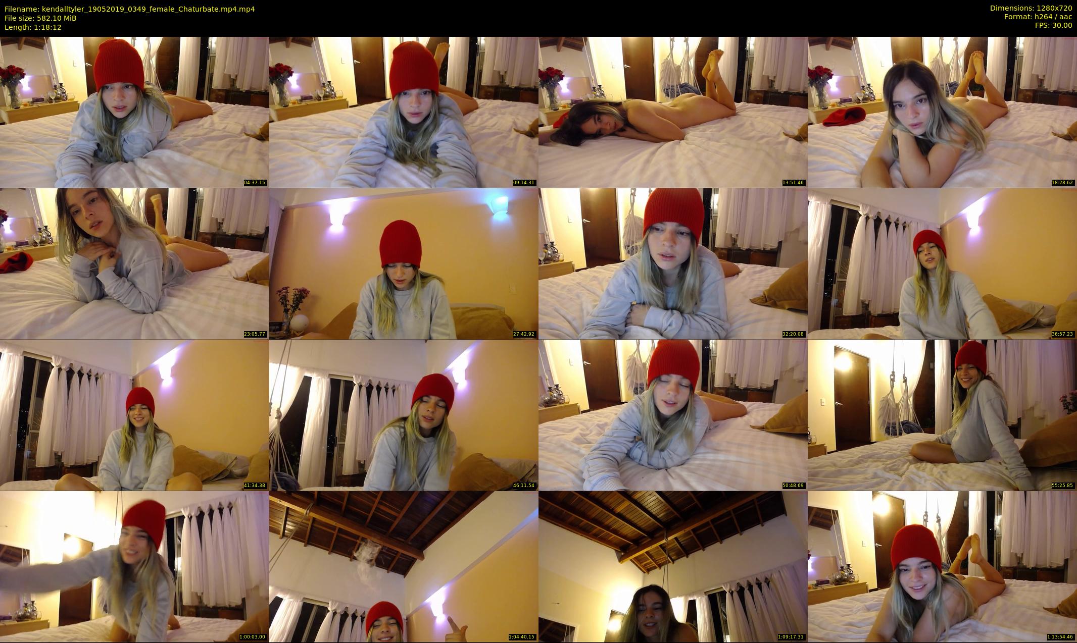 kendalltyler — 79 minute Chaturbate female cam show recording, 720p, May 19, 2019